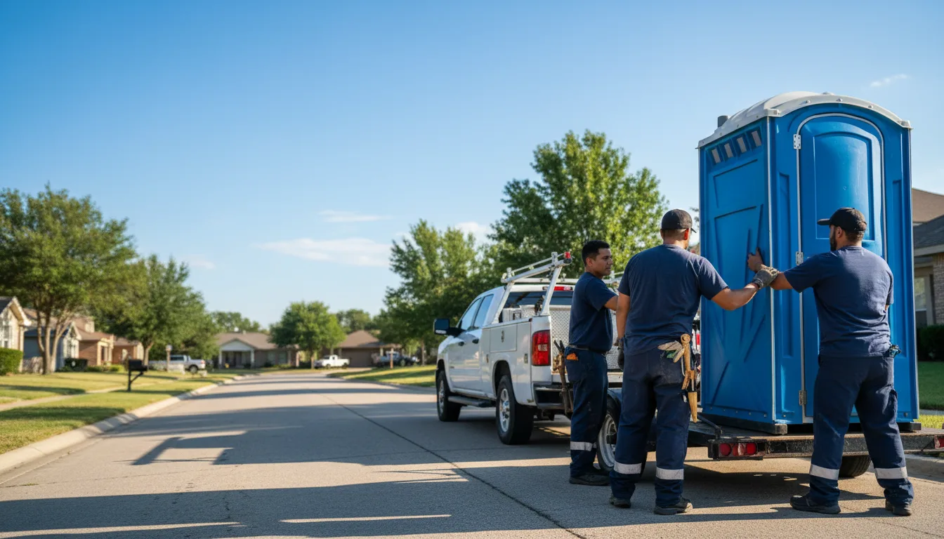 Portable Toilet Rental in Pharr, TX near me